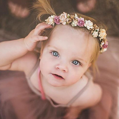 baby girl photoshoot head piece Australia