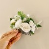 Custom Made Flower Hair Comb - Image 22