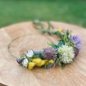 Melbourne native floral hair crown