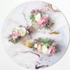 custom colour hair clips flowers