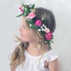kids silk flower crowns australia