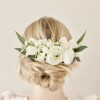 custom made wedding flower girl hair comb
