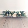 bride hair flowers fake