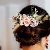 Custom Made Flower Hair Comb - Image 2