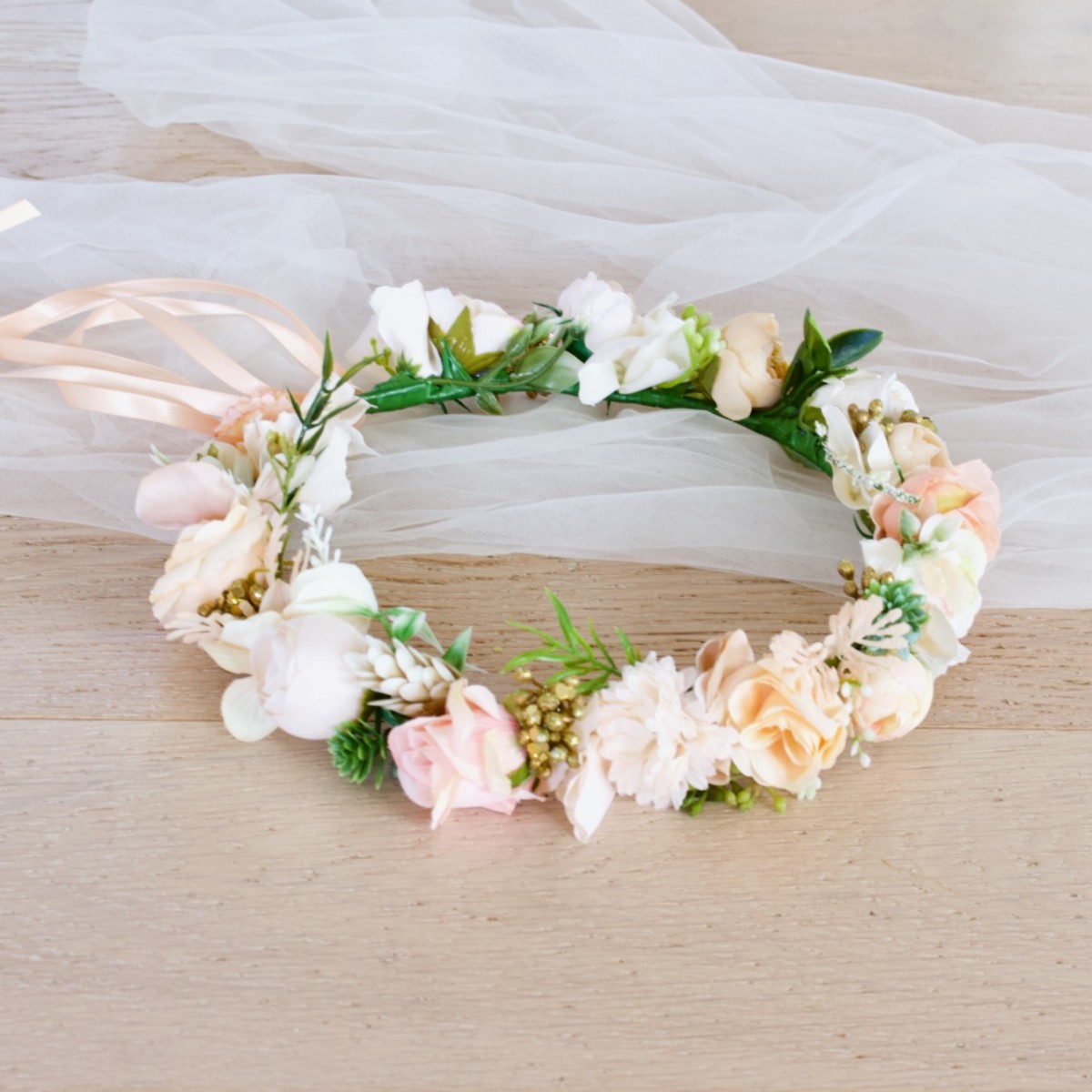 Silk Flower Crowns Lilly & Lace