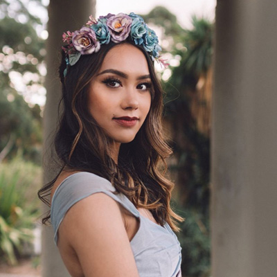 bridal floral crowns Australia handmade