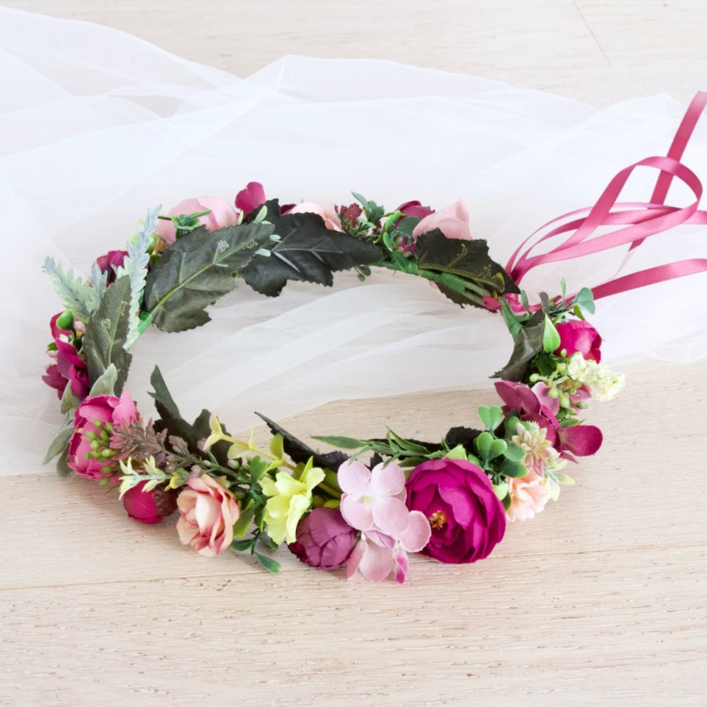 Silk Flower Crowns | Lilly & Lace