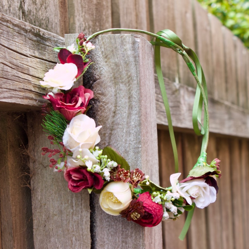 Silk Flower Crowns Lilly & Lace