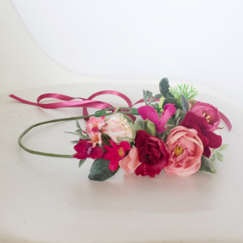 Silk Flower Crowns Lilly & Lace