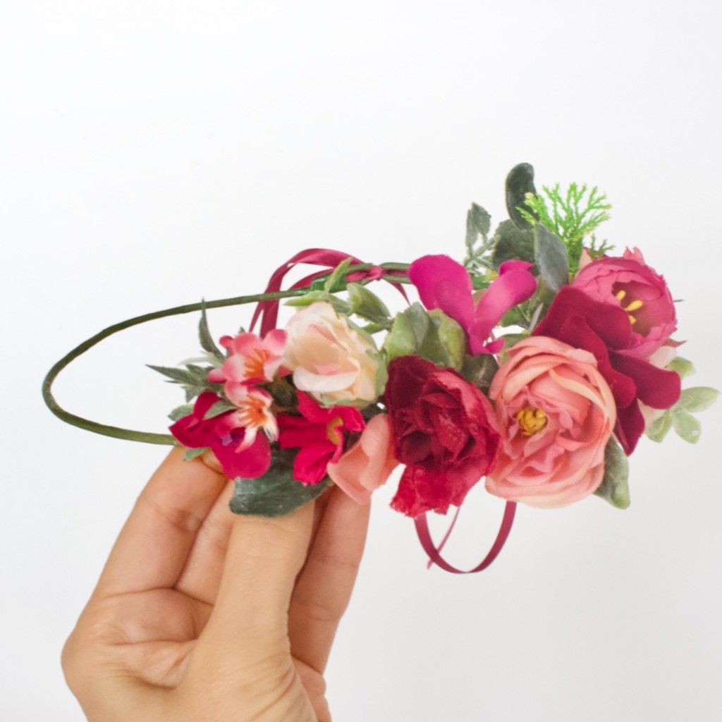 Silk Flower Crowns Lilly & Lace