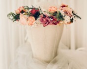boho bride aus flower crowns
