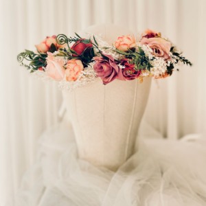 boho bride aus flower crowns