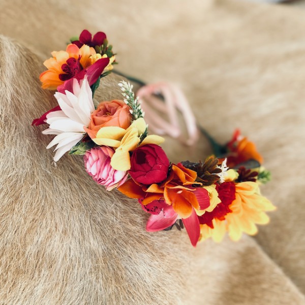 Spring Flower Crown Lilly & Lace