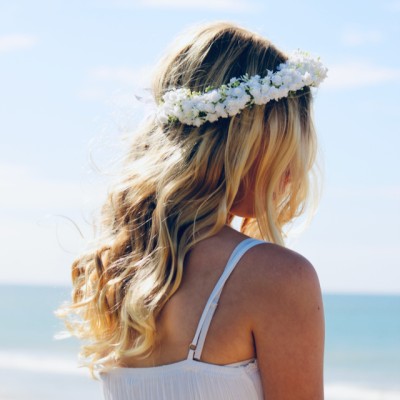 Baby's Breath Flower Crown