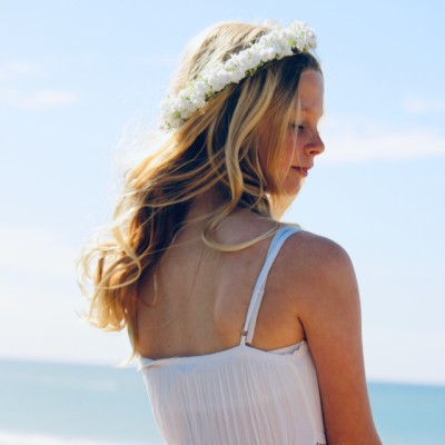 Baby's Breath Flower Crown - Image 3