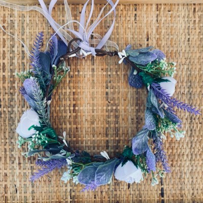 Lavender Flower Crown - Image 3