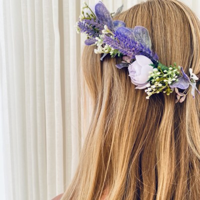 Lavender Flower Crown